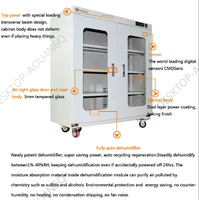 Armoire de séchage ESD industrielle électrique 110/220V en acier laminé à froid pour PCB BGA SMD avec contrôle de l'humidité, prix compétitif