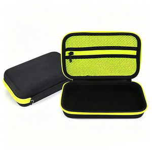 Estuche de viaje para afeitadora EVA, resistente al agua, a prueba de golpes y polvo, con espuma moldeada, bolsillo de malla y correa de mano para Philips OneBlade - Product Image 5