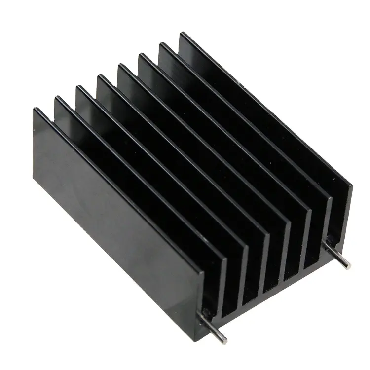 Disipador de calor de aluminio extruido para CPU, disipador de calor para ordenador portátil con Chip LED IC de alta potencia