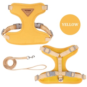 Grosir tali dan kekang anjing lucu, tali kekang kucing lembut dapat disesuaikan warna cerah - Product Image 4