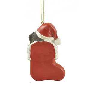 Handmade <strong>Rottweiler</strong> Dog Furniture Pendant Ornaments in Christmas Stockings Decorations Ready to Ship - Product Image 2