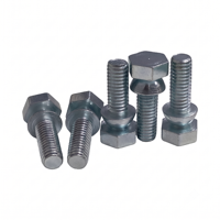 Baut Pengaman Anti Maling M8 Baja Tahan Karat A2 Lapisan Seng 55mm Kepala Tombol Putar Countersunk