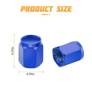 Tapa de válvula de neumático, piezas universales de modificación de automóviles, de colores, para vehículos eléctricos y modelos Xiaomi - Product Image 3