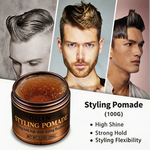 Cire capillaire à tenue extrême de marque privée, brillance élevée, coiffage classique, pommade capillaire pour hommes - Product Image 2