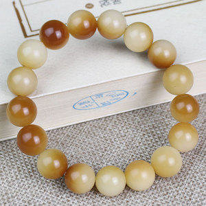 Bodhi Root <b>Bracelet</b> 12mm <b>Ball</b> Shape Unisex Fashion Wrap <b>Bracelet</b> For Students And Gift - Product Image 4