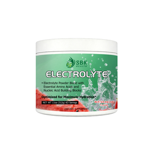 Poudre d'électrolytes sans sucre, saveur pastèque, la plus vendue, pour l'hydratation et le soutien électrolytique – Boisson électrolytique en poudre - Product Image 1