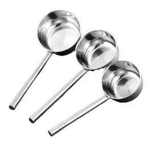 DFU160 Stock and customized Hot products wholesale household kitchen soup scoop bailer stainless steel water ladle
