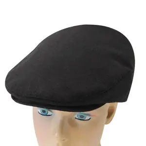 Summer Unisex Wool Linen Hemp Ivy Caps for Women Newsboy Hat Caps Men's Peaked Newsboy Cap