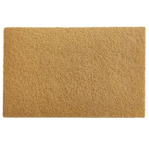 Imitation Coconut Fiber Doormat Rectangle Anti-Slip Entrance <b>Door</b> Mat Solid Color Print Washable Mud Scraper Dust Remover - Product Image 5