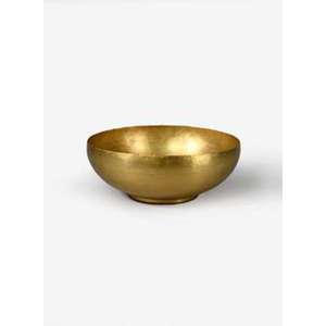 Tazón de Servir Minimalista Ecológico de Acero Inoxidable Hecho a Mano y Personalizado de Primera Calidad para Servicio de Alimentos, Decoración de Comedor en el Hogar - Product Image 1