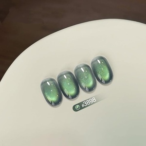 Cat Eye <b>Gel</b> <b>Nail</b> Polish Holographic Glitter Jelly <b>Nail</b> Polish with Magnet, Reflective Translucent UV <b>Gel</b> for Manicure Art DIY - Product Image 5