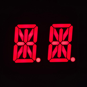 0.54 inch 2 chữ số 14 đoạn dẫn hiển thị màu đỏ cao rõ ràng kỹ thuật số cho Nhiệt kế Bộ điều khiển công nghiệp bảng điểm điện tử - Product Image 2