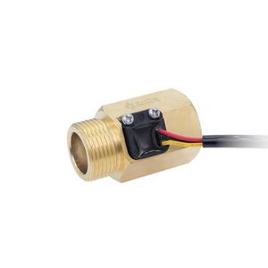 Sensores de flujo de pulso de latón de <span class=keywords><strong>3</strong></span>/4 pulgadas <span class=keywords><strong>sensor</strong></span> Hall flujo de agua <span class=keywords><strong>Sensor</strong></span> de flujo de efecto Hall para calentador de agua - Product Image 2