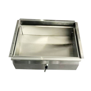 VICTORY KITCHEN Cajón Moderno de Acero Inoxidable para Exteriores con Riel Deslizante y Cesta - Product Image 5
