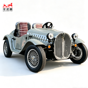 <span class=keywords><strong>Auto</strong></span> <span class=keywords><strong>d</strong></span>'<span class=keywords><strong>Epoca</strong></span> Mini Classica con 2 Sedili in Pelle, <span class=keywords><strong>Auto</strong></span> Elettrica dall'Aspetto Vintage - Product Image 2