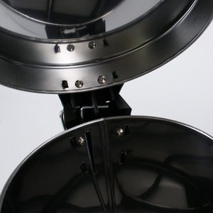 ถังขยะขนาด 5 ลิตร ถังขยะสแตนเลสขนาดเล็กพร้อมฝาปิดและแป้นเหยียบ - Product Image 4