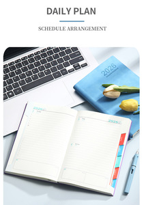 Agenda de Cuero PU de Alta Calidad con Logotipo Personalizado 2026, A5, Agenda Diaria, Semanal y Mensual para Negocios y Oficina - Product Image 4