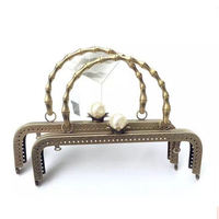 Porte-monnaie en métal à la mode, taille personnalisée, boîte à fermoir, cadre de sac à main en métal, cadre d'embrayage