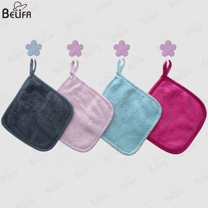 Chiffon <span class=keywords><strong>de</strong></span> maquillage en microfibre pour femmes 100% tissus en microfibre serviette <span class=keywords><strong>de</strong></span> visage corail polaire microfibre serviette démaquillante - Product Image 5