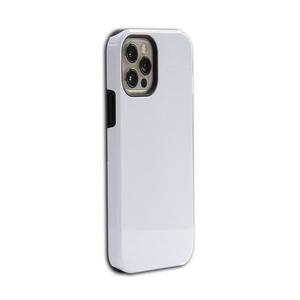 Prosub 3D Sublimation Phone Case Coated Blank Mobile Case Tough 2 en 1 para Iphone 12 Pro - Product Image 5