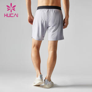 Benutzer definiertes Logo 5 Schrittplatz <span class=keywords><strong>Media</strong></span> <span class=keywords><strong>Pocket</strong></span> 4-Wege-Stretch Leichte Männer Feuchtigkeit transportieren des Training Running Sports Short - Product Image 2