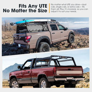 SAN HIMA Galerie <span class=keywords><strong>de</strong></span> <span class=keywords><strong>Toit</strong></span> Universelle UTE 500 kg Réglable Multifonctionnelle Cage Porte-Échelle pour Benne <span class=keywords><strong>de</strong></span> Camion 4x4 Overlanding - Product Image 5