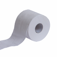 Papier toilette en rouleau personnalisé par le fabricant, papier toilette de haute qualité en pâte de bois vierge, serviette en papier pour salle de bain d'hôtel