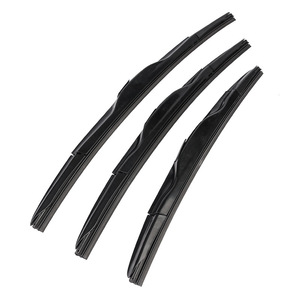 Yeni toptan cam üç bölüm silecek kolu özelleştirilmiş evrensel kemik araba sileceği - Product Image 1