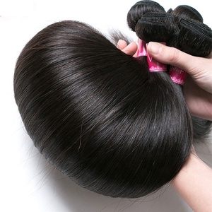 Miễn phí Mẫu 10A 40 inch Việt Nguyên tóc, Peru tóc con người bó, đôi rút ra tóc con người - Product Image 5