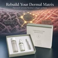 Kit de Cuidado Facial Jinmeizan con Fibronectina, Activador de Fibroblastos, Síntesis de Colágeno, Reparación de la Matriz Dérmica, Firmeza, Elasticidad y Rejuvenecimiento
