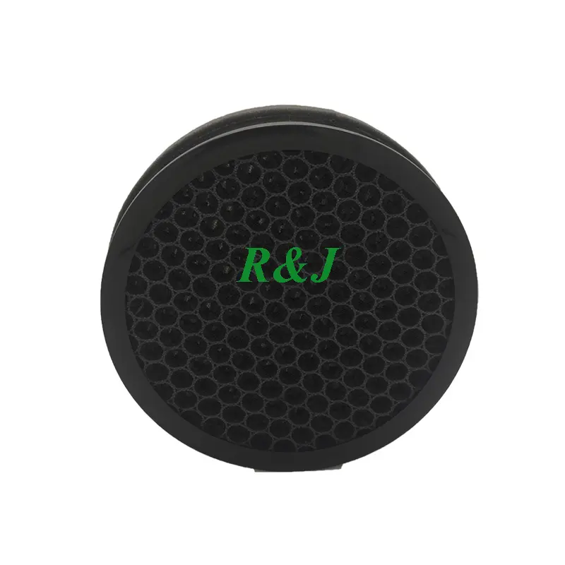 Round activated carbon sponge air filter