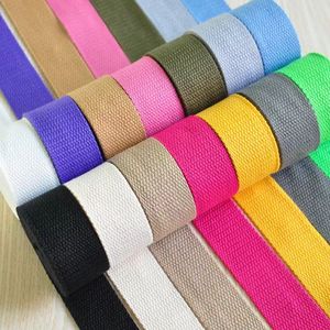 All'ingrosso nastro di cotone a righe in poliestere Beige ECO Friendly cotone cinghie regolabili per borse da spiaggia scarpe - Product Image 6