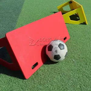 DONG XING plastik lipat lulus dinding football rebounder papan rebound sepak bola