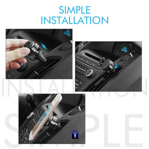 Soporte universal para teléfono móvil con rejilla de ventilación para salpicadero de coche para Popsocket Grip Car Mount - Product Image 4