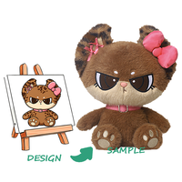 Peluche super douce personnalisée brodée