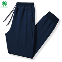 Pantalon de survêtement sport pour homme grande taille, coupe droite, style chino minimaliste, respirant et polyvalent, idéal pour le printemps et l'automne, pour les activités décontractées en extérieur