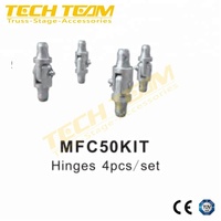 Tour de support au sol Techteam MPT-30 en alliage d'aluminium, capacité de charge 1000 kg, pour structures de toit en treillis et événements de concert