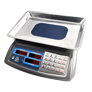 Báscula Contadora Veidt FF1976 14191-495F de 30 kg, Báscula Digital Portátil Electrónica Inteligente a Prueba de Agua con Cálculo de Precio 14191-4 - Product Image 1