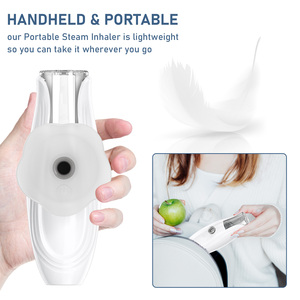 IFINE Beauty Nano-vapeur chauffante 2-en-1 pour le visage et les yeux, soin hydratant pour peaux sèches, portable, sur batterie, pour usage domestique et extérieur - Product Image 6