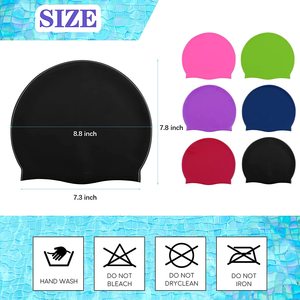 <span class=keywords><strong>Bonnet</strong></span> <span class=keywords><strong>de</strong></span> <span class=keywords><strong>bain</strong></span> Silicone Formation Confortable Antidérapant Cheveux Longs Chapeau <span class=keywords><strong>De</strong></span> Natation Classique Unisexe <span class=keywords><strong>Bonnet</strong></span> <span class=keywords><strong>De</strong></span> <span class=keywords><strong>Bain</strong></span> En Silicone Souple pour Femmes et Hommes - Product Image 5