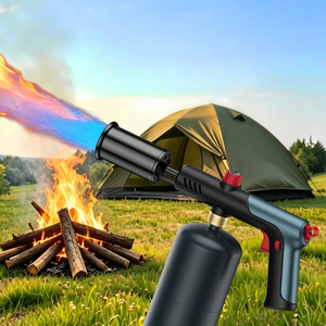 Lampe torche multifonctionnelle d'extérieur avec buse de pulvérisation, outil de camping, de <span class=keywords><strong>cuisson</strong></span>, de barbecue et de jardinage avec allumeur à flamme haute pression à une touche - Product Image 4