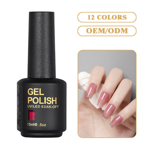RONIKI, muy buenos suministros para uñas, sin TPO, venta al por mayor, esmalte de gel de color rosa, etiqueta privada, sin HEMA, remojo, esmalte de uñas de gel uv - Product Image 1