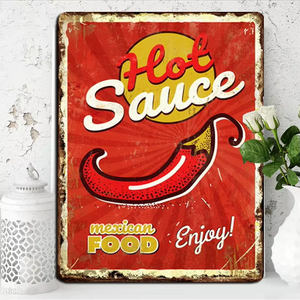 Cartel de hojalata Retro Vintage personalizado, cartel de pared de Metal antiguo con logotipo impreso UV para el hogar, Bar, hombre, cueva, artista, recuerdo pintado - Product Image 2