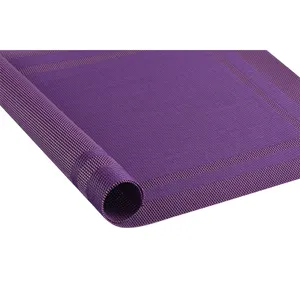 Hot Selling PVC woven fabric polyester silk fabric with a wide range of uses plastic fabric