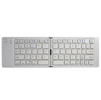 Neue Business-Office-Home Aufladbare Faltbare Mini-Tastatur für iPhone Xiaomi Pad Tablet Tragbare 2,4G Kabellose Gaming-Tastaturen