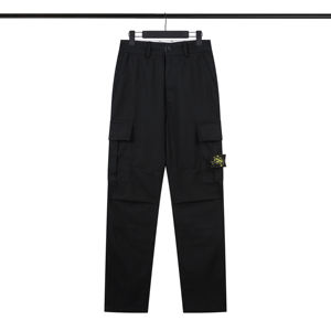 Nuovo Design di moda tinta unita con bottoni elastici da taschino Casual sport quotidiano <span class=keywords><strong>pantaloni</strong></span> <span class=keywords><strong>Cargo</strong></span> da <span class=keywords><strong>uomo</strong></span> - Product Image 3