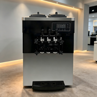 Machine à glace molle chinoise à 2 compresseurs, prix usine, machine commerciale à yogourt glacé, machine à açaï, pour glaces molles et margaritas