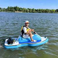 700W schwimmfähiges Aluminium-Elektro-Jetski, anpassbares Elektromotorboot mit 230 cm Länge und individueller Verpackung
