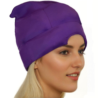 Femmes Hommes Maux de tête Soulagement de la migraine Casquette Thérapie Froid Chaud Compresser Gel Pads Ice Head Wrap Hat Gel Ice Headache Migraine Relief Cap