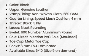 Zapatos de seguridad de cuero genuino con estilo para hombre, diseño duradero, suela resistente, con cordones, estilo industrial, calzado para uso diario. - Product Image 4